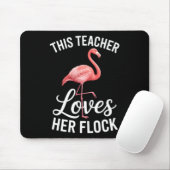 Flamingo-Lehrer Cl Mousepad (Mit Mouse)