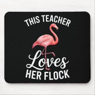 Flamingo-Lehrer Cl Mousepad