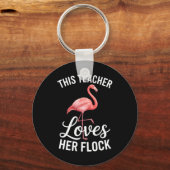 Flamingo Lehrer Cl Schlüsselanhänger (Vorderseite)