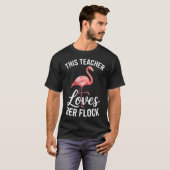 Flamingo-Lehrer Cl T-Shirt (Vorne ganz)