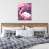 Flamingo Leinwanddruck (Insitu (Schlafzimmer))