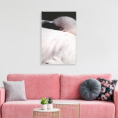 Flamingo Leinwanddruck (Insitu (Wohnzimmer))