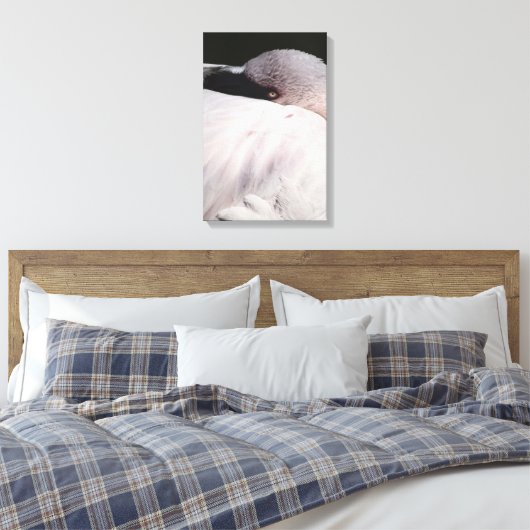 Flamingo Leinwanddruck (Insitu (Schlafzimmer))