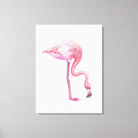 Flamingo Leinwanddruck (Vorderseite)