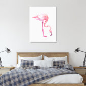 Flamingo Leinwanddruck (Insitu (Schlafzimmer))