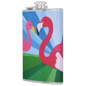Flamingo-Liebe Flachmann (Links)
