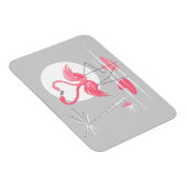 Flamingo Liebe flexible Magnetlandschaft Magnet (Rechte Seite)