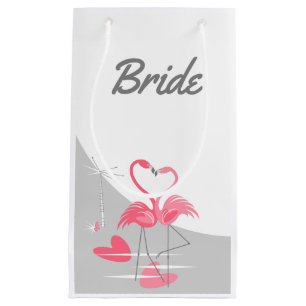 Flamingo Liebe Große Mond Braut klein Kleine Geschenktüte