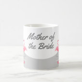 Flamingo Liebe Große Mondmutter der Bride-Tasse Kaffeetasse (Mittel)