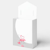 Flamingo Liebe Grosser Mond Vielen Dank für Ihr In Geschenkschachtel (Geöffnet)