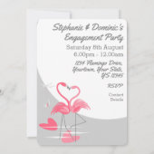 Flamingo Liebe Grosser Moon Text hinten vertikal (Rückseite)