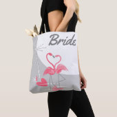 Flamingo Liebe Grosses Mondbride Tosack Tasche (Von Nahem)