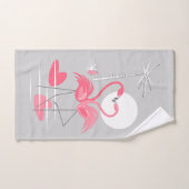 Flamingo Liebe Handtuch (Handtuch)