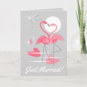 Flamingo Liebe Just Married! Ankündigung
