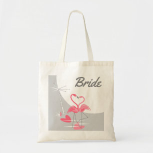 Flamingo Liebe Large Moon Bridge Budget Tasche