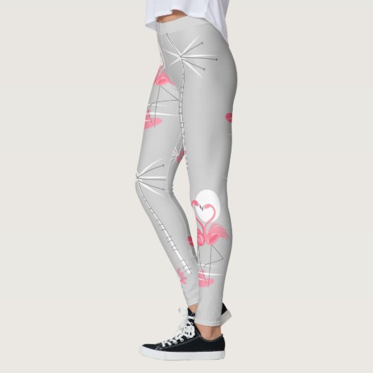 Flamingo Liebe Leggings (Links)