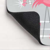 Flamingo Liebe mousepad vertikal (Ecke)