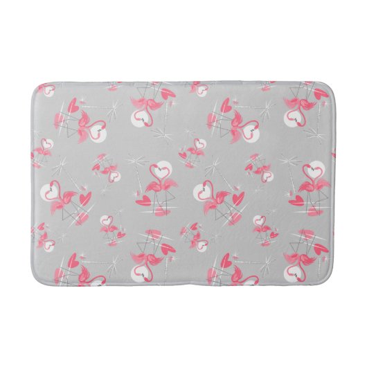 Flamingo Liebe Multi bath mat Badematte (Vorderseite)