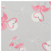 Flamingo Liebe Multi Stoff klein (Nahaufnahme)