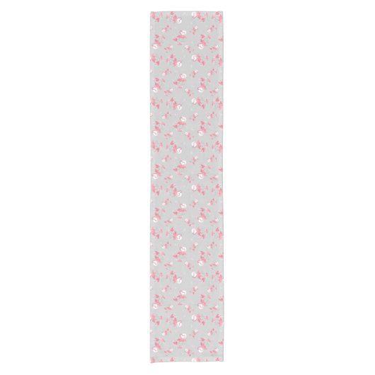 Flamingo Liebe Multi Table Runner Kurzer Tischläufer (Vorderseite)