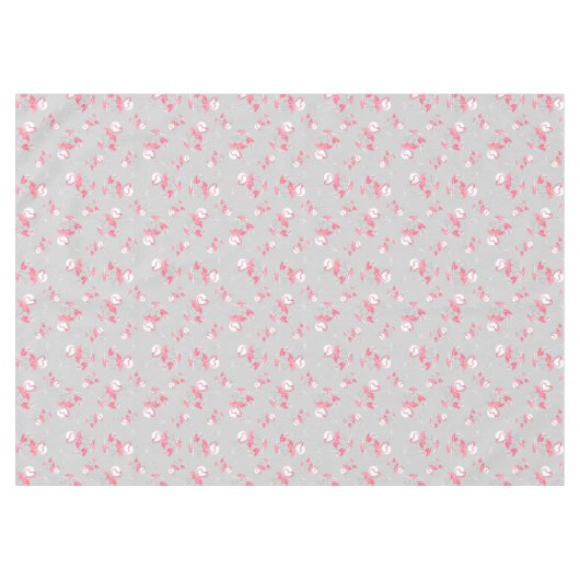 Flamingo Liebe Multi tablecloth Tischdecke (Vorderseite (Horizontal))