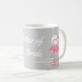 Flamingo Liebe Mutter der Bride-Tasse Kaffeetasse (VorderseiteRechts)