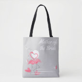 Flamingo Liebe Mutter der Tote-Tasche Tasche (Vorderseite)