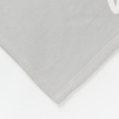 Flamingo Liebe Name Fleece Decke (Ecke)