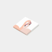 Flamingo-Liebe Post-it®-Anmerkungen Post-it Klebezettel (angewinkelt)
