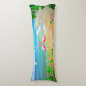 Flamingo-Liebe Seitenschläferkissen (Vorderseite Vertikal)