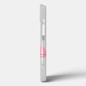 Flamingo Liebe Side Monogram IPad Mini horizontal Case-Mate iPhone Hülle (Rückseite / Links)