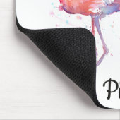 Flamingo-Liebe-T - Shirt Mousepad (Ecke)