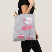 Flamingo Liebe Tasche Multi (Von Nahem)