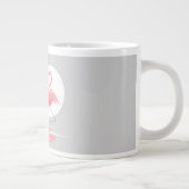 Flamingo Liebe Tasse Jumbo (Rechts)