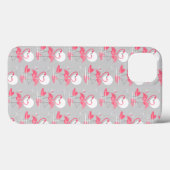 Flamingo Liebe Tiled iPad Gehäuse Case-Mate iPhone Hülle (Rückseite (Horizontal))