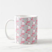 Flamingo Liebe Tiled Tasse (Links)