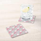 Flamingo Liebe Tiled Untersetzer Platz (Vor Ort)