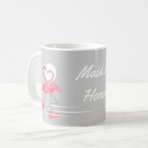 Flamingo Liebe Trauzeugin Tasse