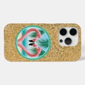 Flamingo Liebe (Tropical Valentine) Case-Mate iPho iPhone Hülle (Rückseite (Horizontal))