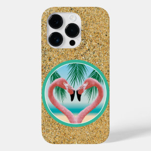 Flamingo Liebe (Tropical Valentine) Case-Mate iPho iPhone 14 Pro Hülle