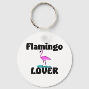Flamingo-Liebhaber Schlüsselanhänger