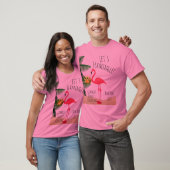 Flamingo ließ uns Flamingle T-Shirt (Unisex)