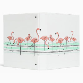 Flamingo-Linie Ringmappe 2,5 Cm Ordner