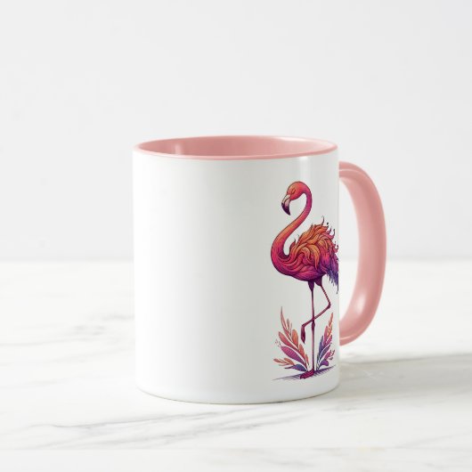 Flamingo lover combo tasse (VorderseiteRechts)