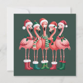 Flamingo Lover Geschenk Weihnachten Frohe Weihnach (Vorderseite)