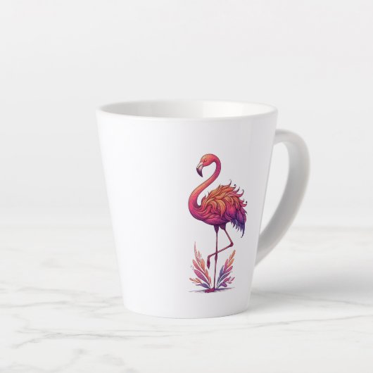 Flamingo Lover Milchtasse (Rechte Ecke)
