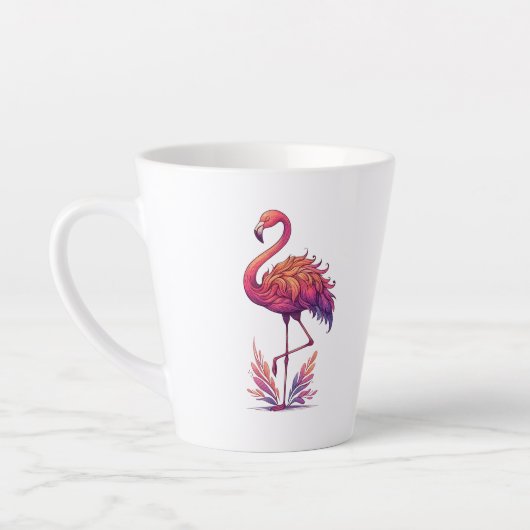 Flamingo Lover Milchtasse (Links)