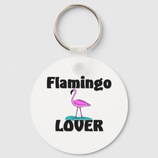 Flamingo Lover Schlüsselanhänger (Vorderseite)