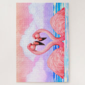 Flamingo Lovers Puzzle (Vertikal)