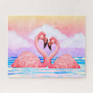 Flamingo Lovers Puzzle
